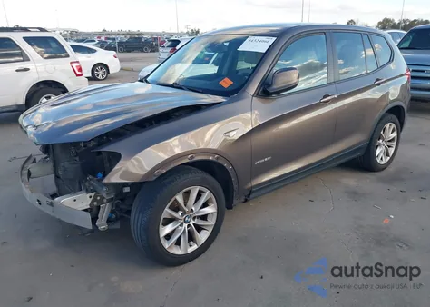 2014 BMW X3 xDrive28I из США, поврежденный, VIN 5UXWX9C50E0D32496